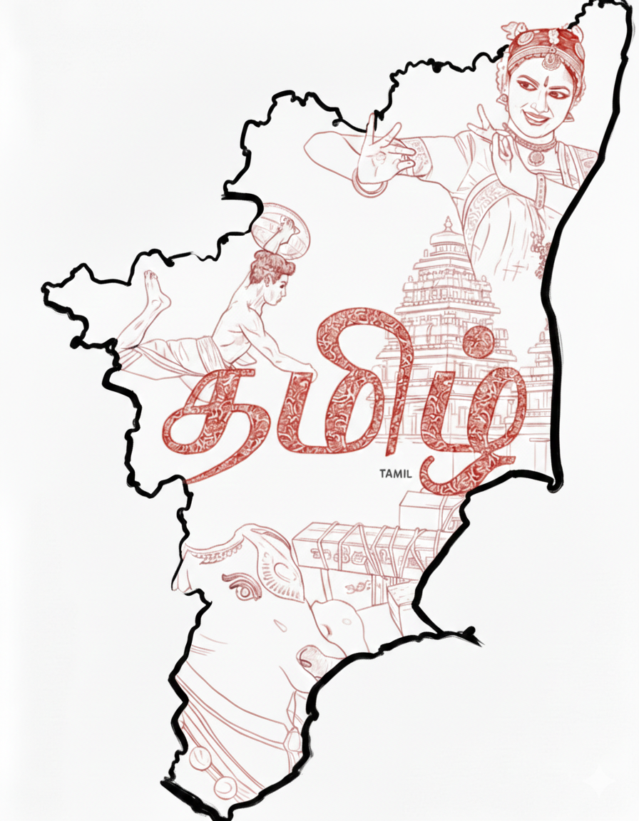 Tamil Nadu Map